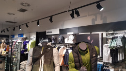 Adidas Eurovea - Osvětlení prodejny