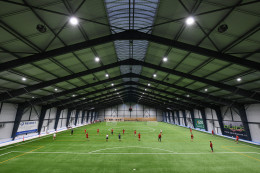 Fotbalová hala Korňa - Osvětlení sportovní haly