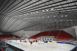 ICE ARENA Prešov - Beleuchtung im Hockeystadion